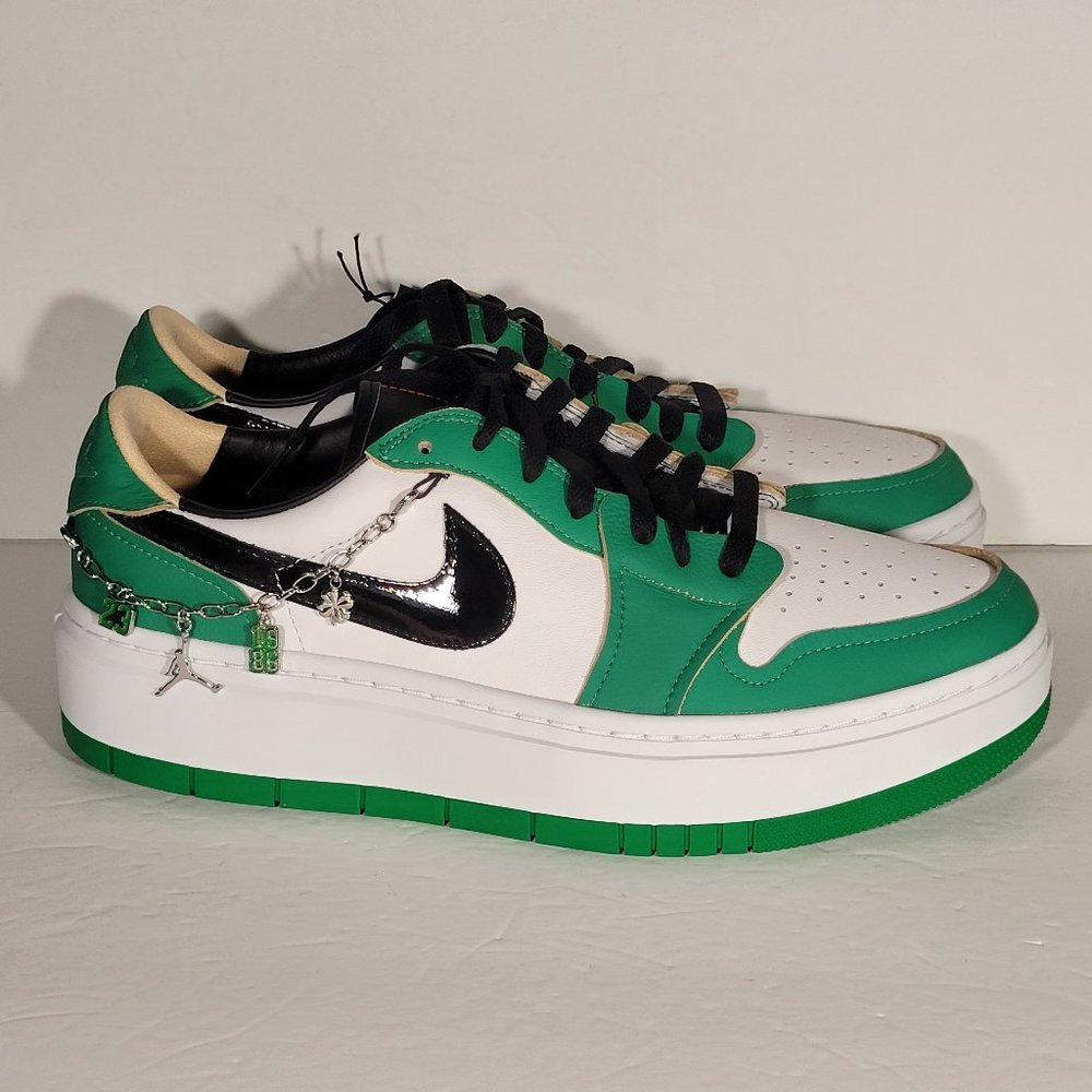 Nike Air Jordan 1 Elevate Low Lucky Green Sz Womens 12 / Mens 10.5 [DQ8394-301]